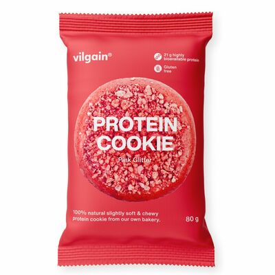 Sušienka Protein Cookie Pink glitter 80g Vilgain