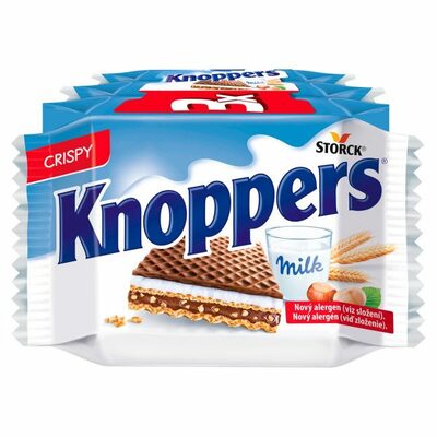 Knoppers Oplátky 3 x 25g bal.