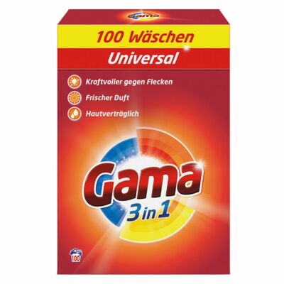 Gama Universal prášok na pranie box 100PD 6kg