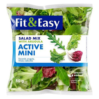 Šalát mix Fit&amp;Easy Active mini 50g