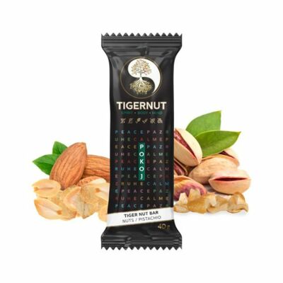 Tyčinka Pistácie 40g Tigernut