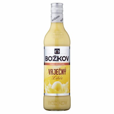 Božkov vaječný likér 15% 0,5 l