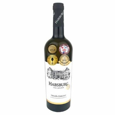 Víno b. Tramín červený polosuché Habsburg 0,75l SK