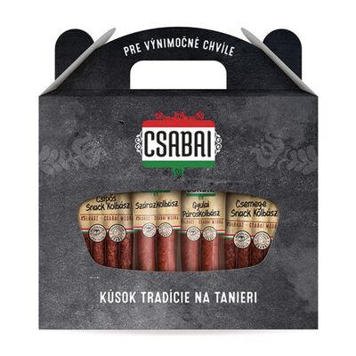 Darčekové balenie Party box 700g Csabai