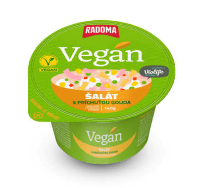 Vegan šalát s príchuťou gouda 140g PRETO Radoma