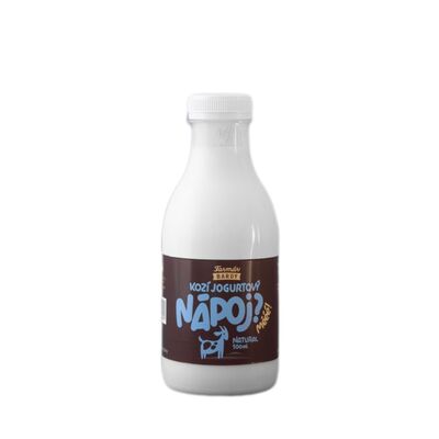 Jogurtový nápoj kozí natural 500ml Farma Bardy