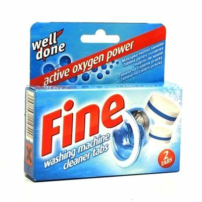 Well Done Fine Tablety na čistenie práčky 2ks