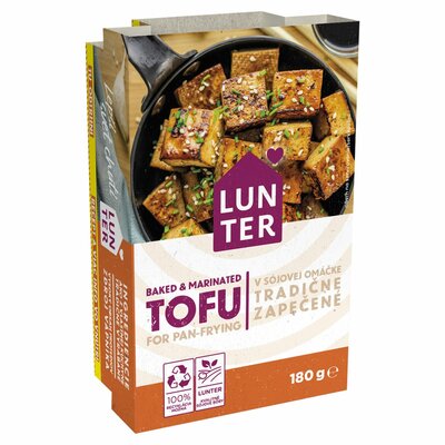 Tofu na panvicu marinované 180g Lunter