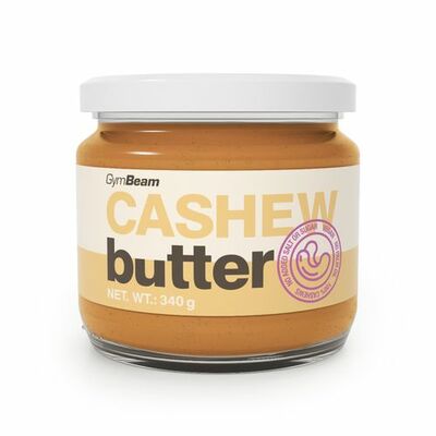 Maslo Kešu 100% smooth 340g GymBeam