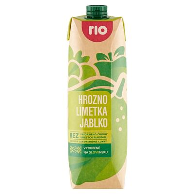 Rio Hrozno jablko limetka 1l