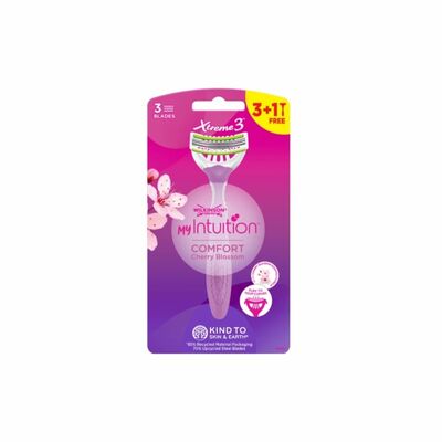 Wilkinson My Intuition Comfort Cherry Blossom strojček 3+1ks
