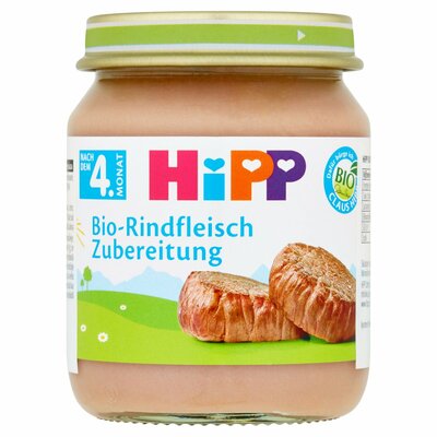 HiPP BIO Hovädzie mäso, 125g