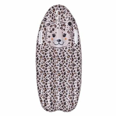 Nafukovací surf Leopard béžový 120x50x16cm Swim Essentials