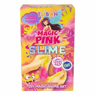 Sada na výrobu slizu DIY Slime Magická ružová XL Tuban