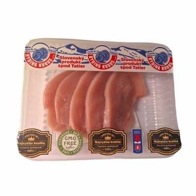 Mrazené Morčacie prsia plátky cca 1kg Hydina Kubus