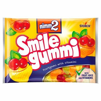 Nimm2 Smile gummi ovocné cukríky 100g