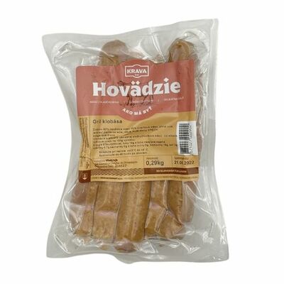 Klobása Gril cca 280g KRAVA&amp;amp;CO