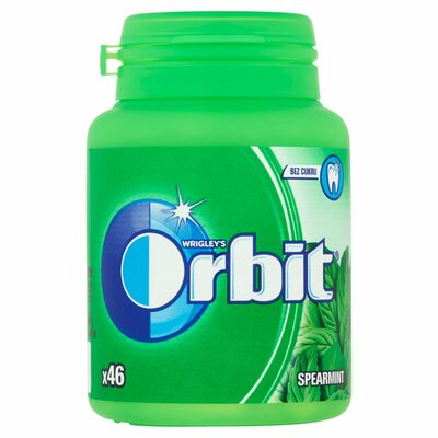 Wrigley&#039;s Orbit Spearmint žuvačky dóza 46ks/64g