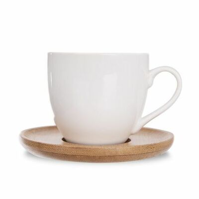 Orion Whiteline Hrnček s podšálkou 0,125l 6ks