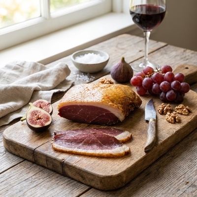 Šunka Kačacie prosciutto cca 340g Mulard VÝPREDAJ