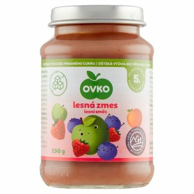 Detská výživa lesná zmes DIA 190g Ovko