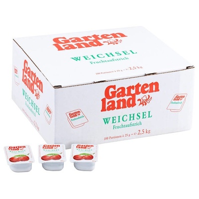 MINI Džem Višňový GARTENLAND 25g x 100ks bal.