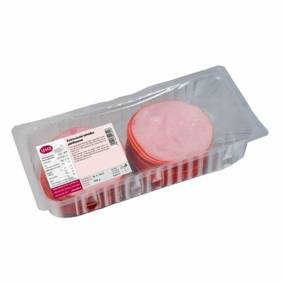 Šunka Debrecínska plátkovaná 500g LE&amp;CO