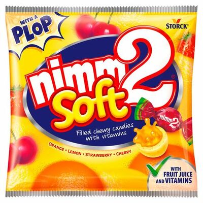 Nimm2 Soft žuvacie cukríky s ovocnou náplňou 90g