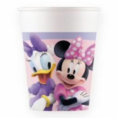Papierové poháre Minnie 200ml, 8ks