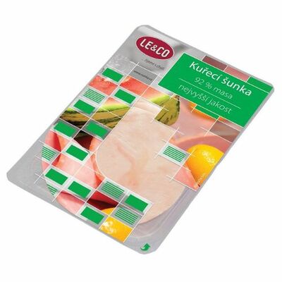 Šunka Kuracia najvyš. akosti 92% nárez 100g LE&amp;CO