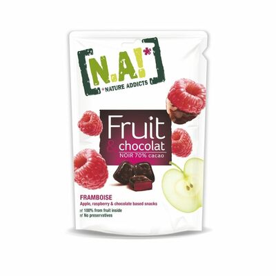 N.A! ovocné kúsky malina v čokoláde 35g