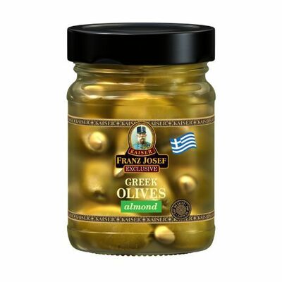 Olivy zelené plnené mandľou 250g Franz Josef