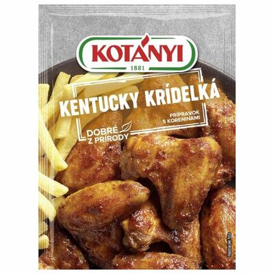 Zmes korenia Kentucky krídelká 45g Kotányi