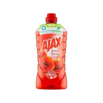 Ajax Floral Fiesta Red Flowers univ. čistič 1l