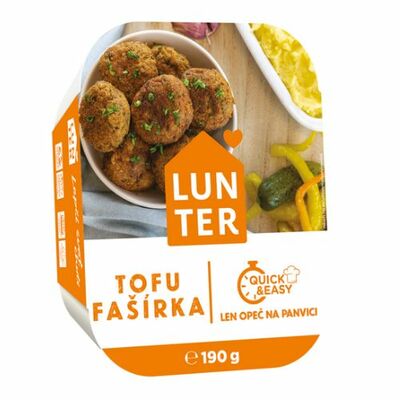 Quick&amp;Easy tofu Fašírka 190g Lunter