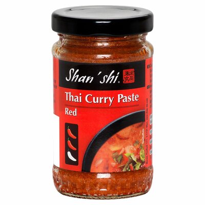 Pasta Thai Curry (Kari) červená štipľavá 115g Shan&#039;shi