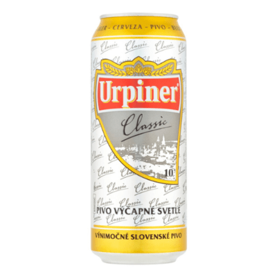 Pivo Urpiner Classic 10% svetlé 500ml *ZO VÝPREDAJ