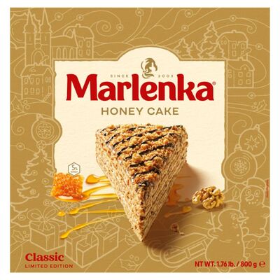 Marlenka® Torta medová s vlašskými orechmi 800g