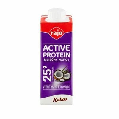 Nápoj active protein mliečny kokos 250 ml Rajo