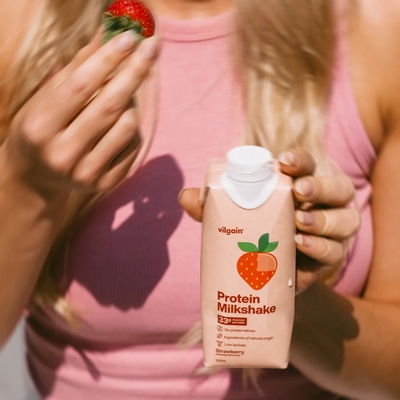 Milkshake Protein jahoda 330ml Vilgain