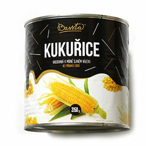 Kukurica sterilizovaná, Bassta 2150 g