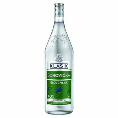 Klasik Borovička Slovenská 40% 1 l