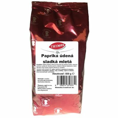 Korenie Paprika sladká údená 500g Thymos