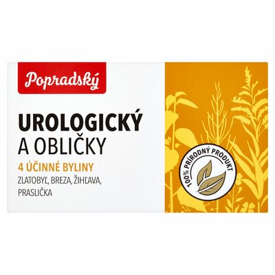Popradský Urologický a obličky byl. čaj 15x 1,5g