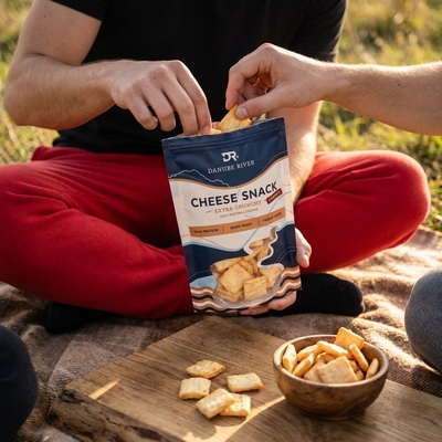 Syrový snack lyofilizovaný údený 35g Danube River