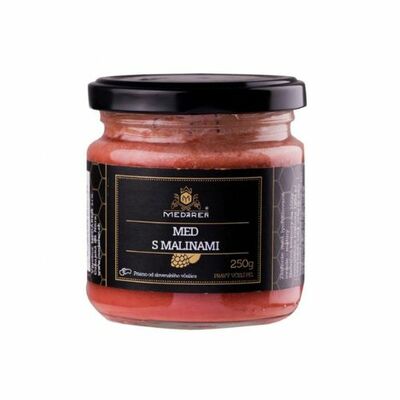 Med s malinami 250g Medáreň