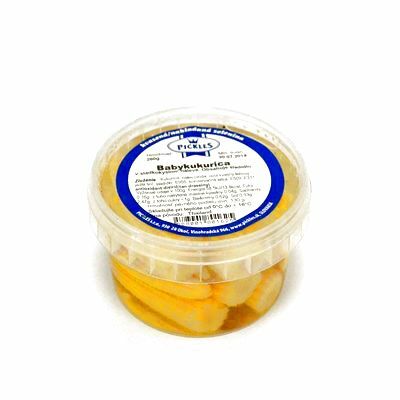 Kukurica baby v náleve vedierko 280g Pickles