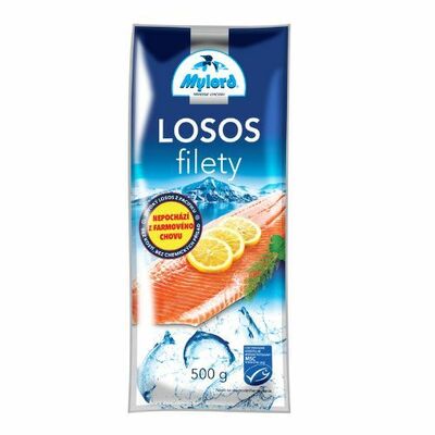 Mr.Losos gorbuša filety s kožou 500g gl.10% Mylord