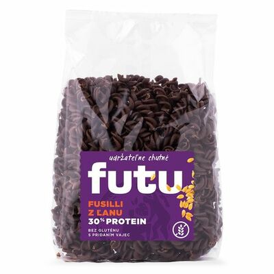 Cestoviny Fusilli (Vretená) z ľanu 250g Futu