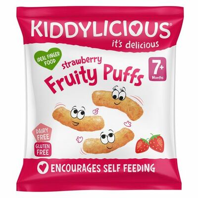 Kiddylicious chrumky jahodové 10g